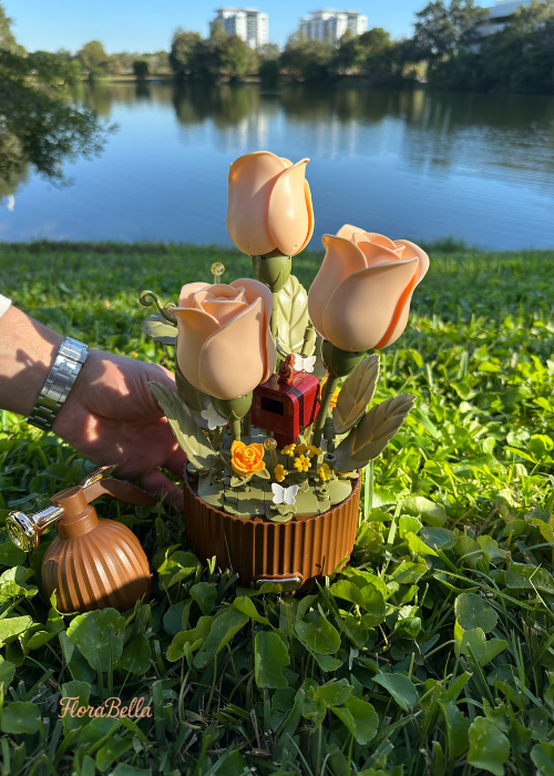 Blooming Roses Build it Bouquet