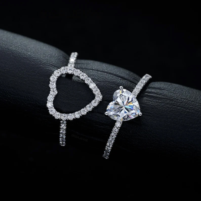 Perfect Match™ Sterling Silver Ring Set