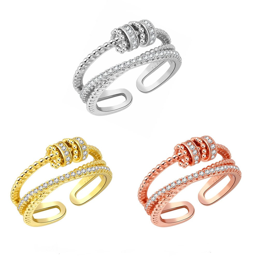 Altura™ Serenity Spinner Ring Set