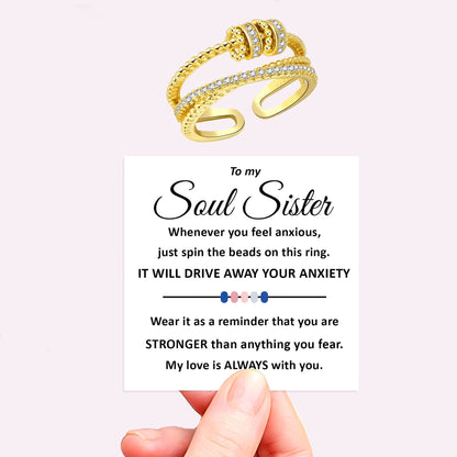 Altura™ Serenity Spinner Ring Set