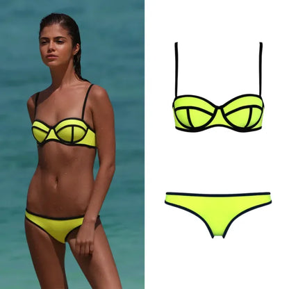 Neon Nostalgia Two-Piece