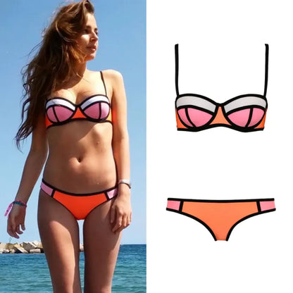 Neon Nostalgia Two-Piece