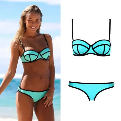 Neon Nostalgia Two-Piece